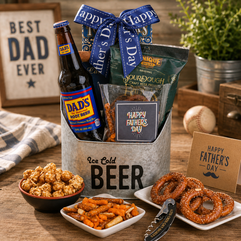 Father's Day Sippin’ Summer Snack Gift Basket