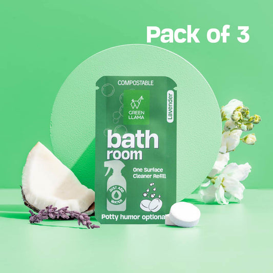 Bathroom Cleaner Refill Tablets — Lavender (Pack of 3)