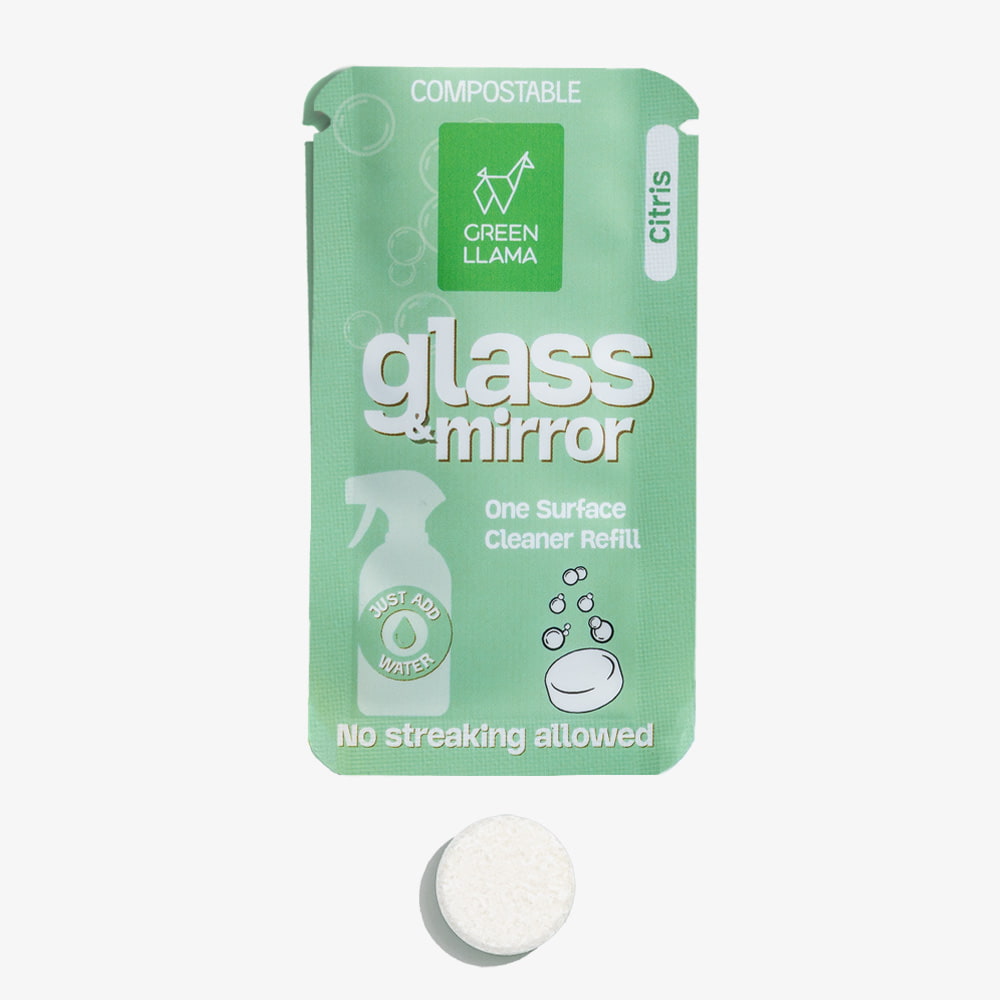 Glass & Mirror Cleaner Refill Tablets — Litsea Cubeba (Pack of 3)
