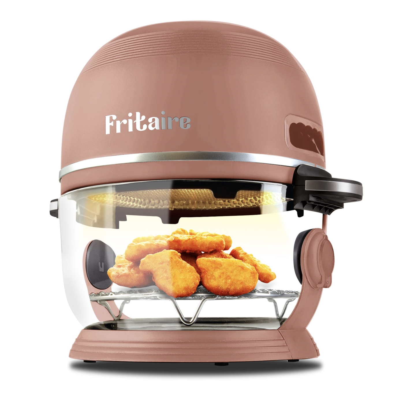 Self-Cleaning Non-Toxic Air Fryer — Mauve Rose