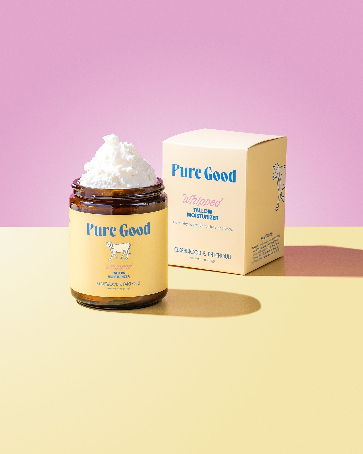 Cedarwood + Patchouli Whipped Tallow - Firming & Balancing