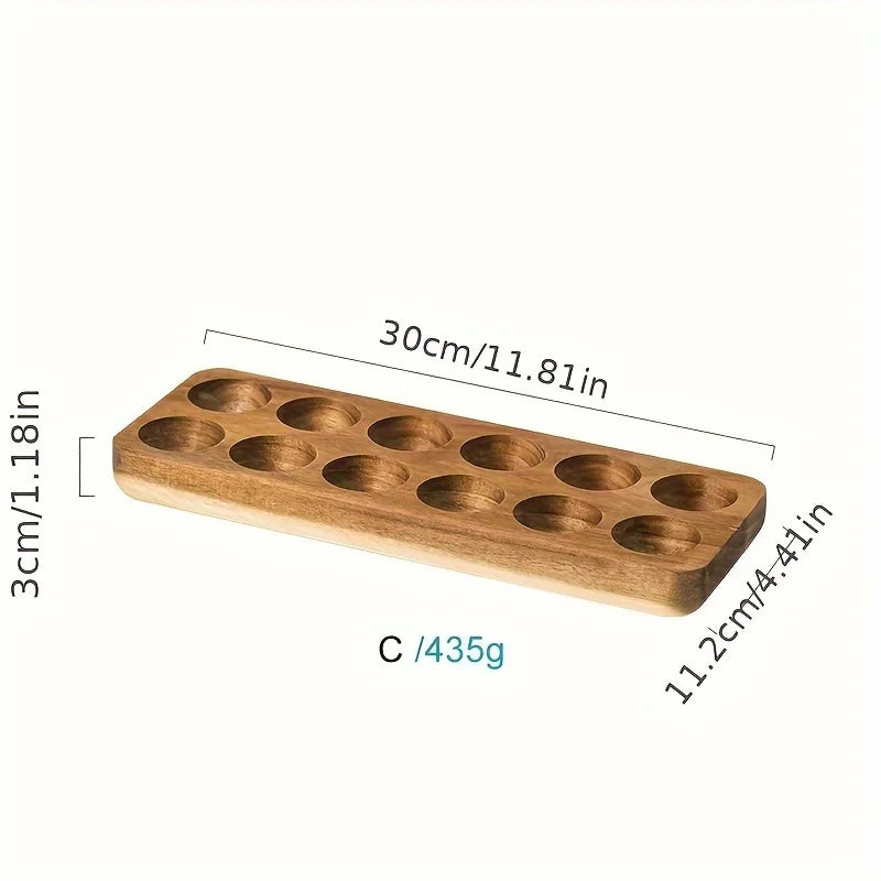 Modern Wooden Egg Storage Box