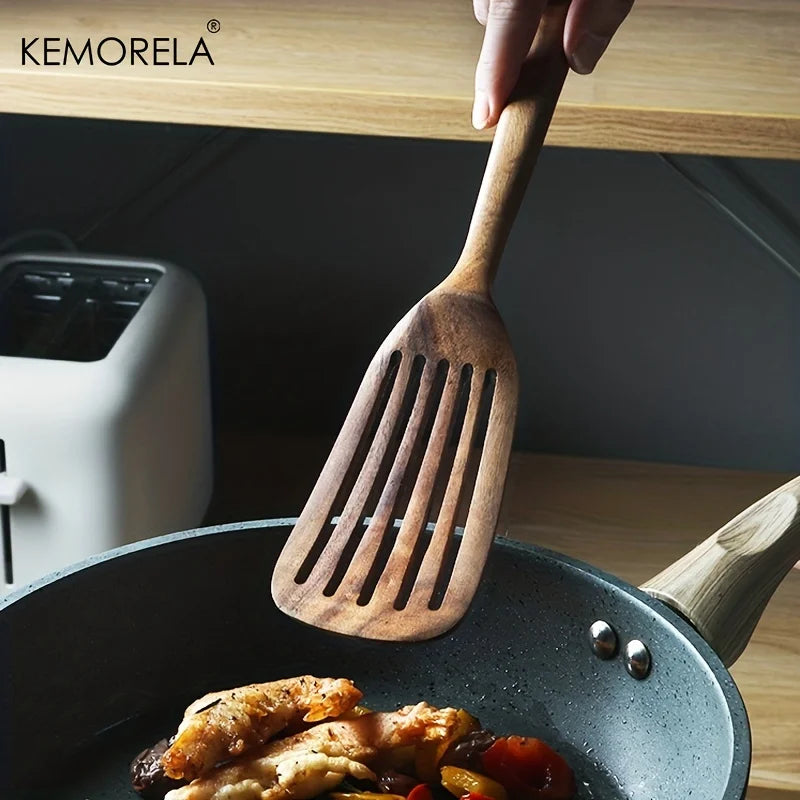 Wooden Japanese Spatula Set — 2 Piece