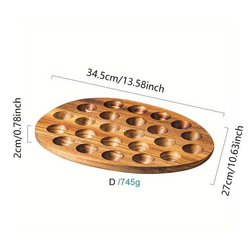 Modern Wooden Egg Storage Box